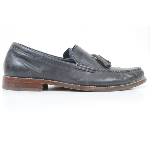 Cole Haan Men\'s 11.5 Pinch Penny Maine Classic Tassle Blue Leather Loafer Preppy main image 8